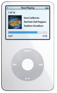 iPod (5th generation Late 2006) (アップル) 