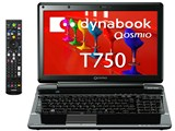 dynabook Qosmio T750 T750/T8Aの取扱説明書・マニュアル