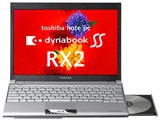 dynabook SS RX2 TJ140E/2Wの取扱説明書・マニュアル