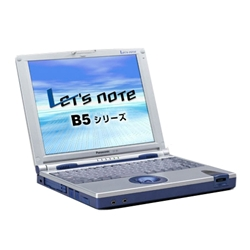 Let's note CF-B5 (パナソニック) 