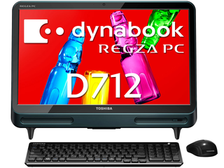 REGZA PC D712 D712/WTTFB PD712TTFBFBW (東芝) 